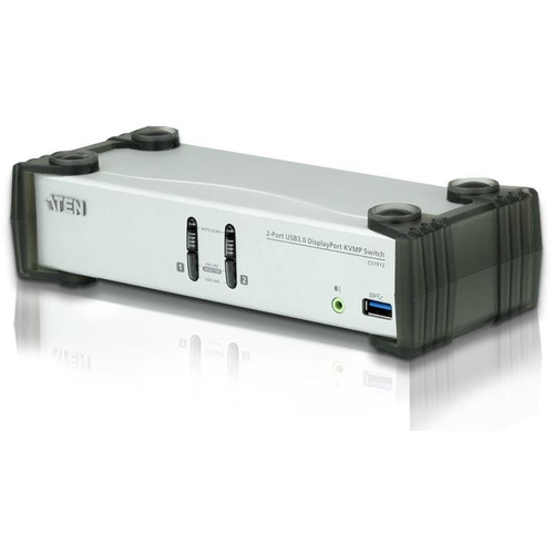 ATEN 2-Port USB 3.0 DisplayPort KVMP™ Switch (Cables included)