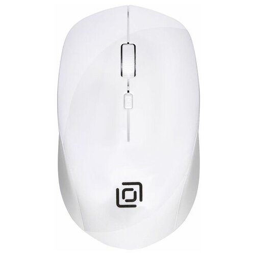 Мышь Оклик 565MW glossy белый оптическая 1600dpi беспроводная USB для ноутбука 4but 35300₽