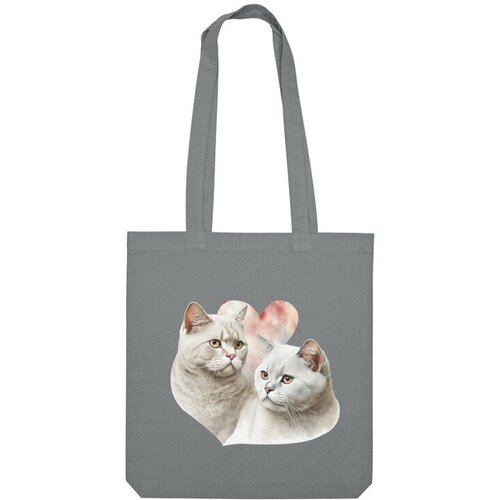 фото Сумка шоппер us basic, серый