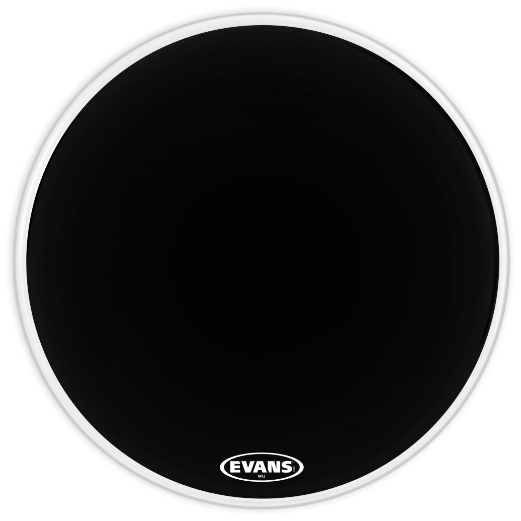 BD20MX2B MX2 Black Пластик для маршевого бас-барабана 20", Evans