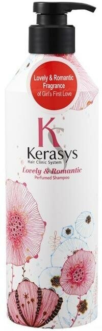 Aekyung Kerasys Parfumed Lovely & Romantic Кондиционер для волос парфюмированный Романтик 600 мл