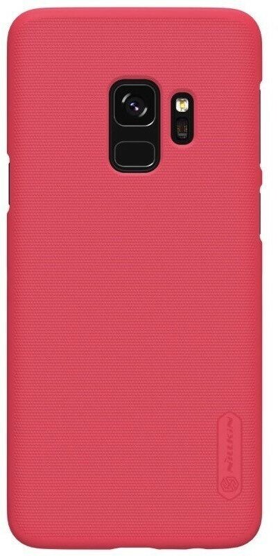 Накладка пластиковая Nillkin Frosted Shield для Samsung Galaxy S9 G960 красная
