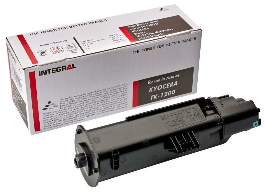 Картридж INTEGRAL TK-1200C (с чипом) для Kyocera ECOSYS P2335d /P2335dn/P2335dw/M2235dn/M2735dn/M2835dw (3 000 стр.)