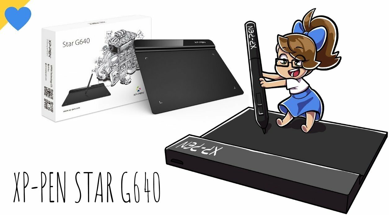 Графический планшет XP-Pen Star G640