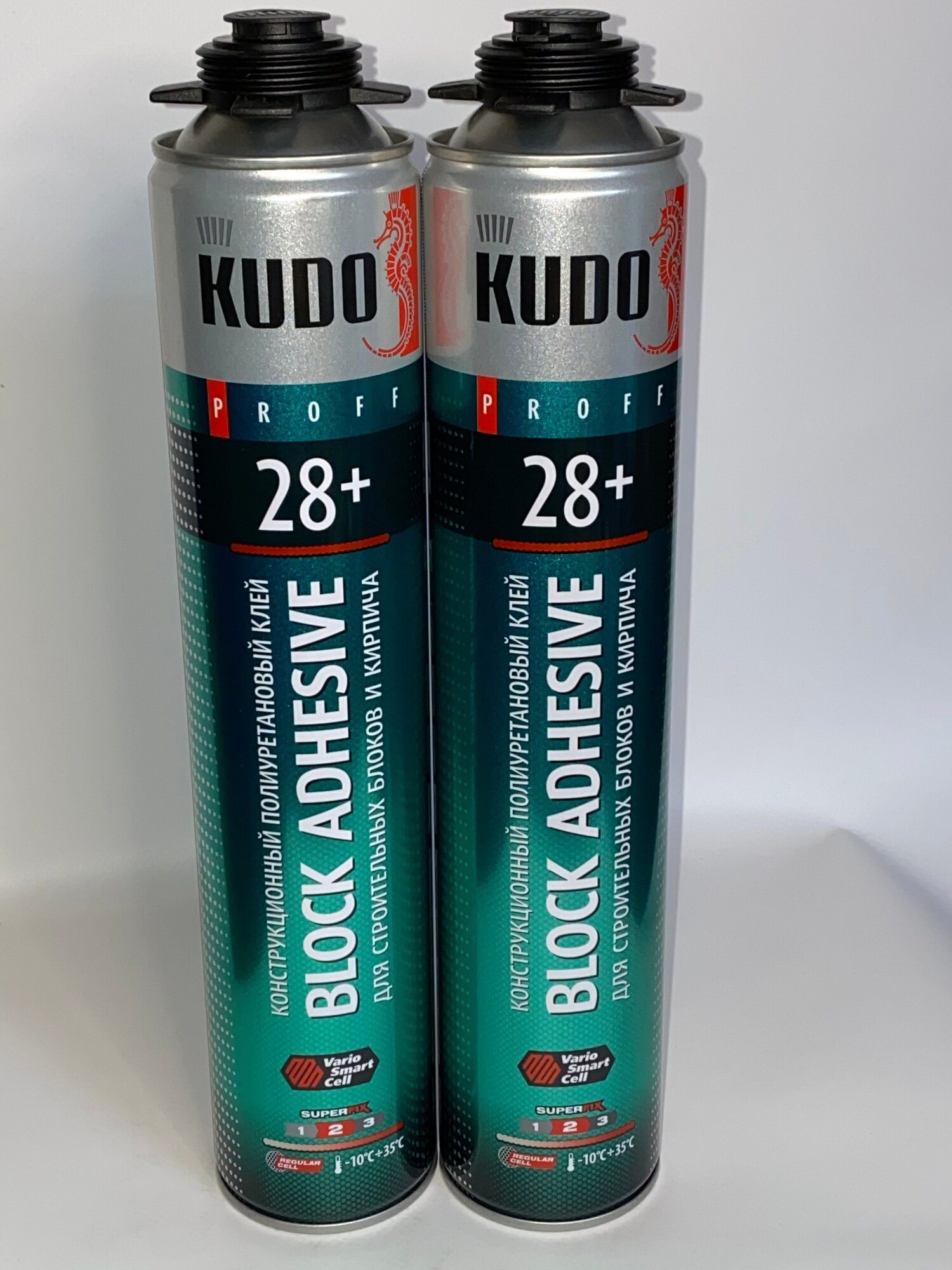 Полиуретановый клей для строительных блоков KUDO профессиональныйPROFF 28+, всесезонный,1000 мл, 4шт - фотография № 7