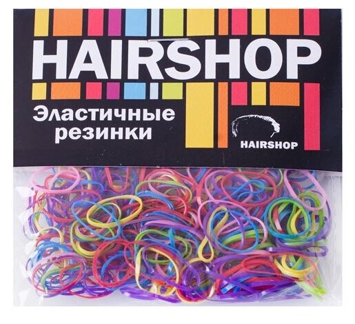 Hairshop Силиконовые резинки разноцветные Ассорти: №1