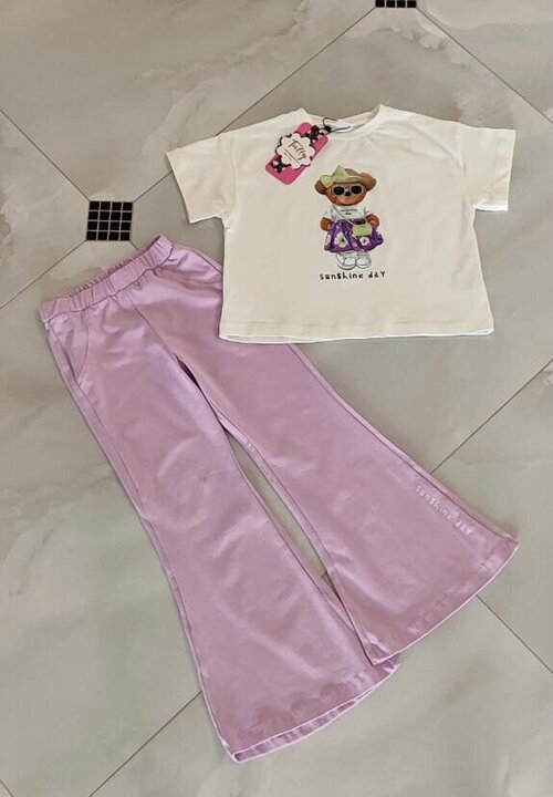 Комплект одежды TUFFY, размер 8 лет, розовый