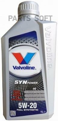 VALVOLINE 872555 Масо моторное SYNPOWER FE 5W20 1