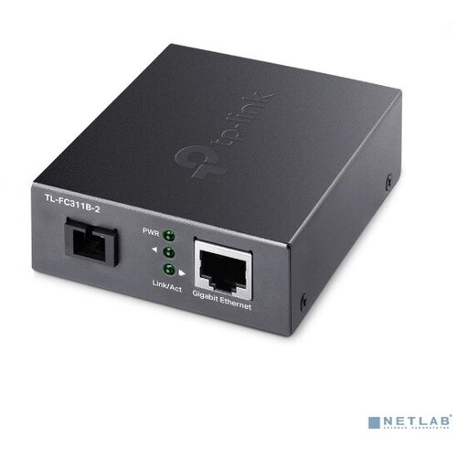 TP-Link SMB Сетевое оборудование TP-Link TL-FC311B-2 Гигабитный WDM медиаконвертер 299100₽