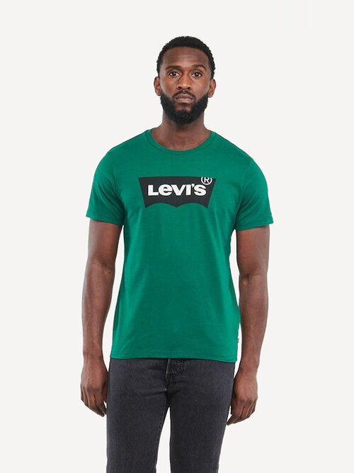 Футболка Levis, размер S, зеленый