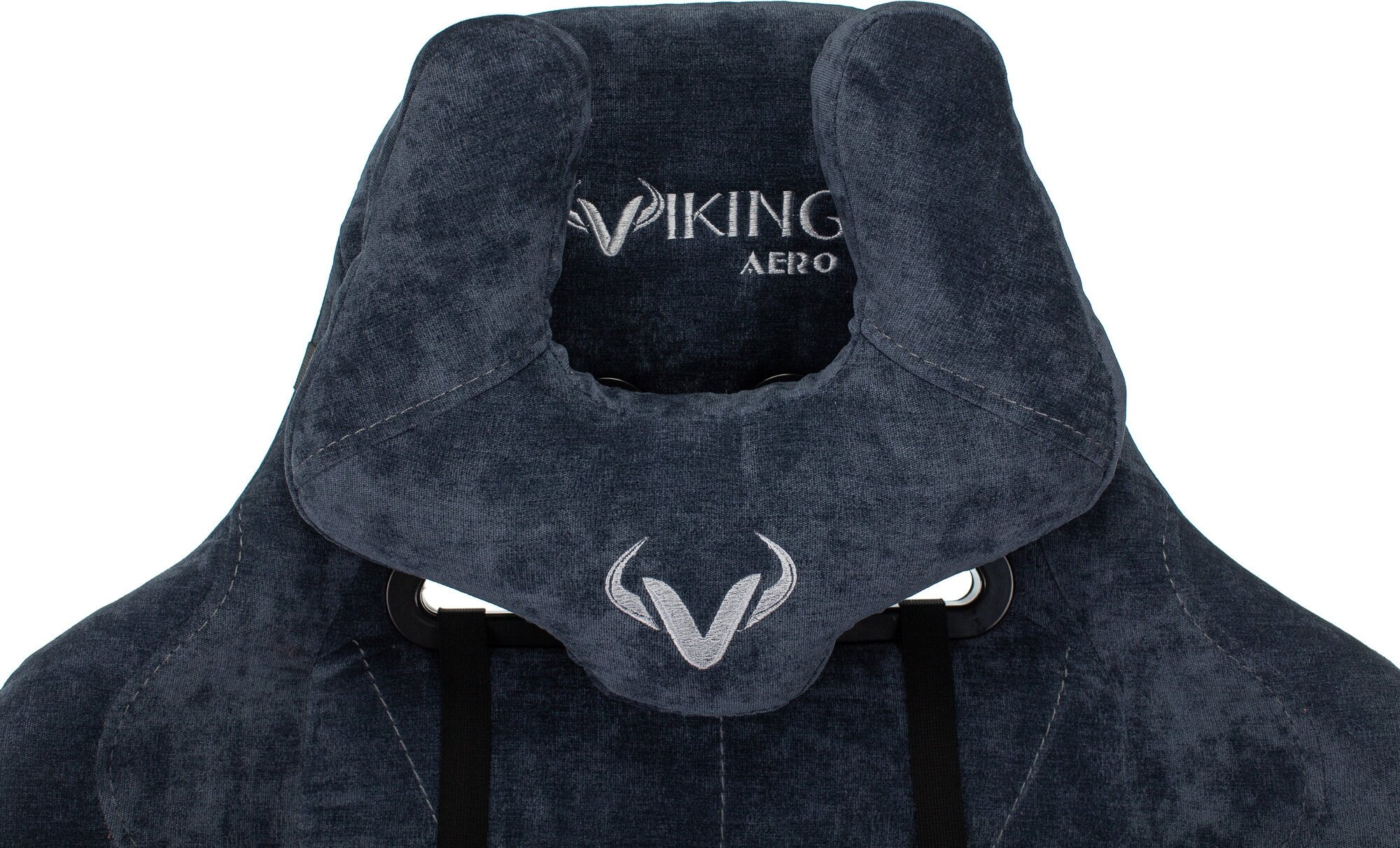 Кресло игровое Zombie VIKING KNIGHT Fabric синий Light-27 с подголов. крестовина металл VIKING KNIGHT LT27 - фотография № 15