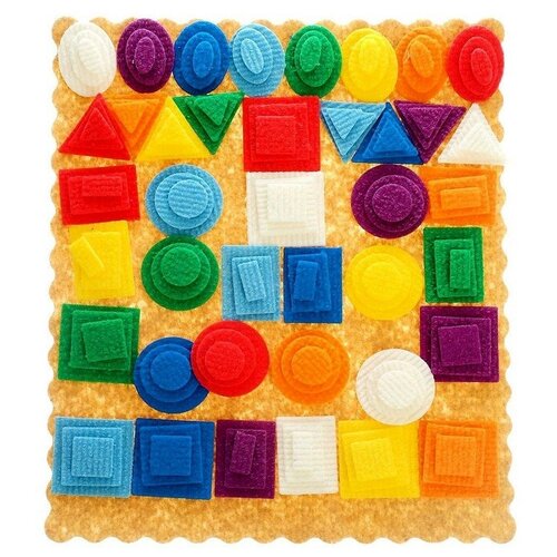 развивающая игра эталонные фигуры ларчик 8 цветов Дидактический набор «Эталонные фигуры МиниЛарчик», 8 цветов