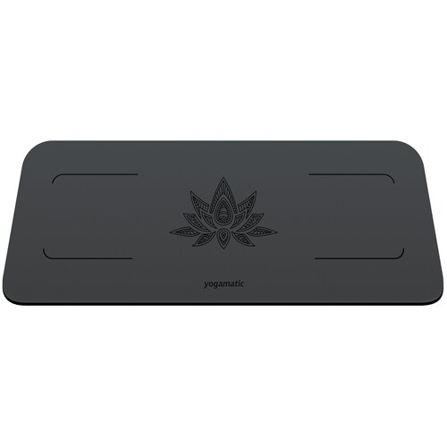 фото Мини коврик для йоги art yogamatic yoga pad aivory, 65х25х0.55 см, светло-розовый, защита коленей