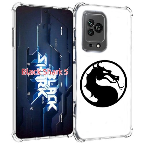Чехол MyPads Mortal-Kombat-2 мужской для Xiaomi Black Shark 5 задняя-панель-накладка-бампер