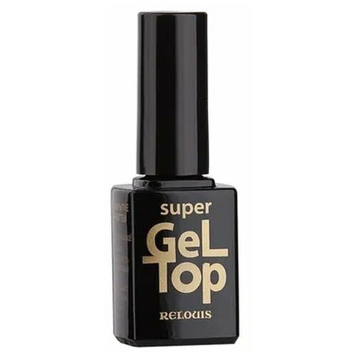 Relouis Верхнее покрытие лака для ногтей Super Gel Top, 10 г