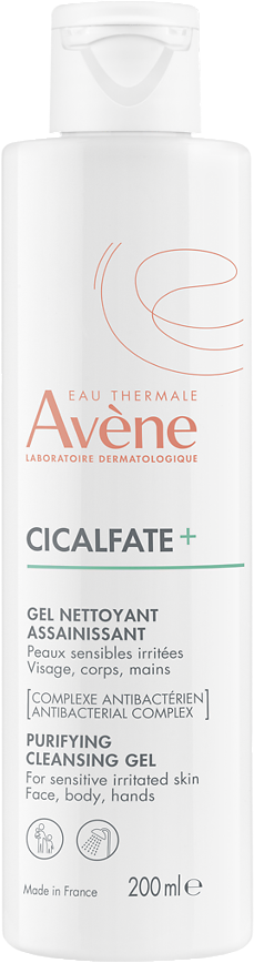Avene Cicalfate+ Очищающий гель для чувствительной и раздраженной кожи 200 мл 1 шт