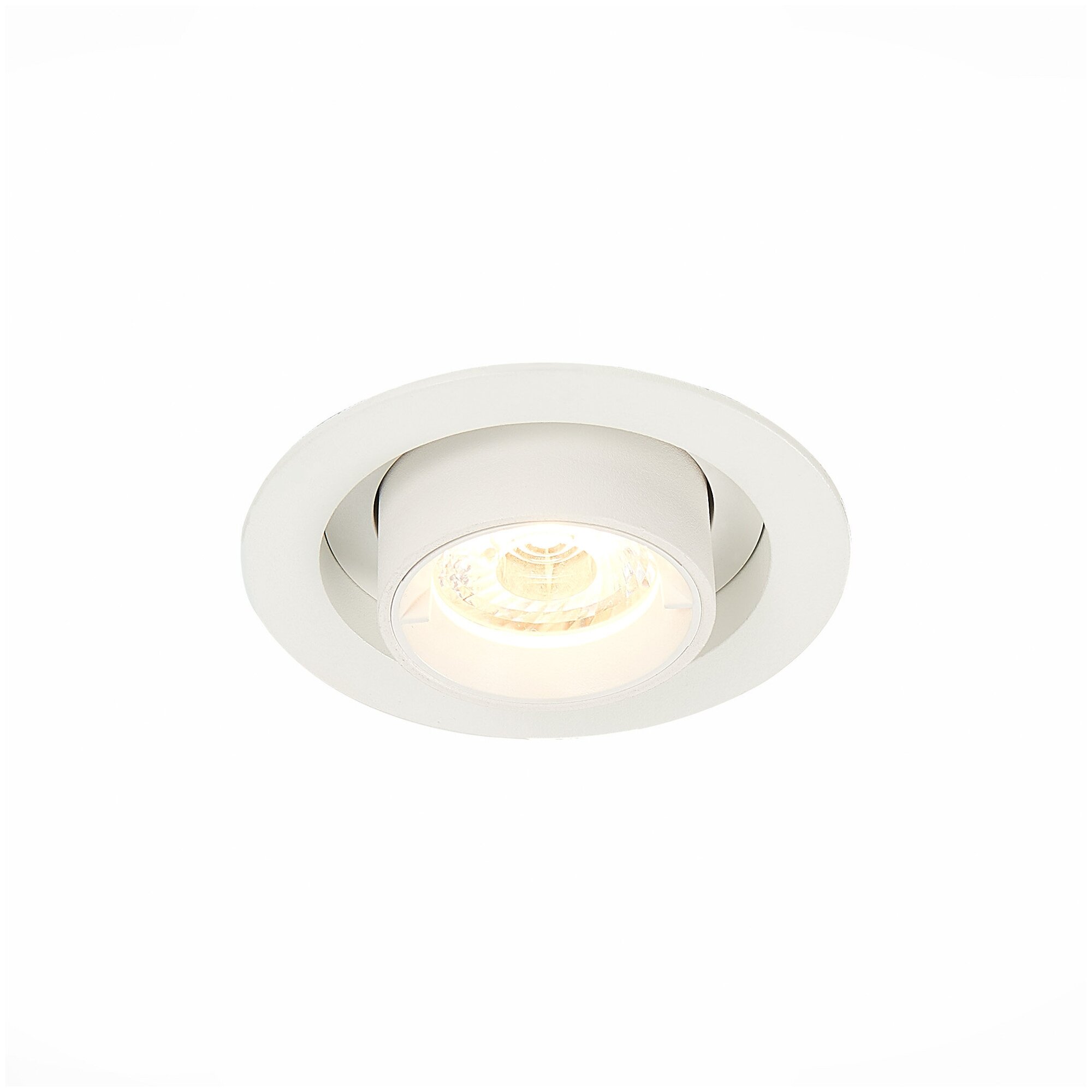 ST LUCE ST702.138.12 Св-к встр. Белый LED 1*12W 3000K 900Lm Ra80 24° IP20 D90xH92 180-240V - фотография № 1