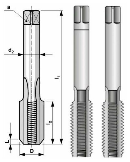 Набор метчиков M12 Bucovice Tools 144120