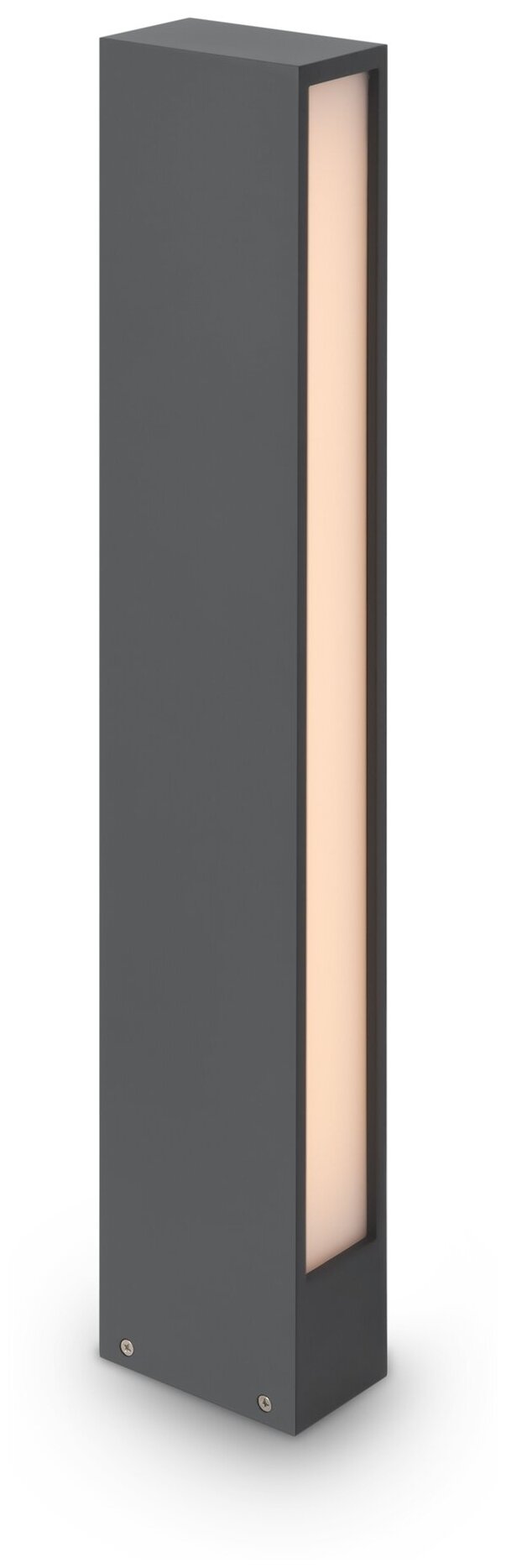 Фонарь уличный (столб) Hof O422FL-L12GF_MY, LED, 12 Вт, металл, серый