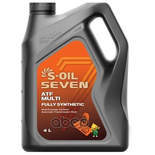 Трансмиссионная Жидкость Seven Atf Multi 4Л, Синтетика S-Oil арт. E107985