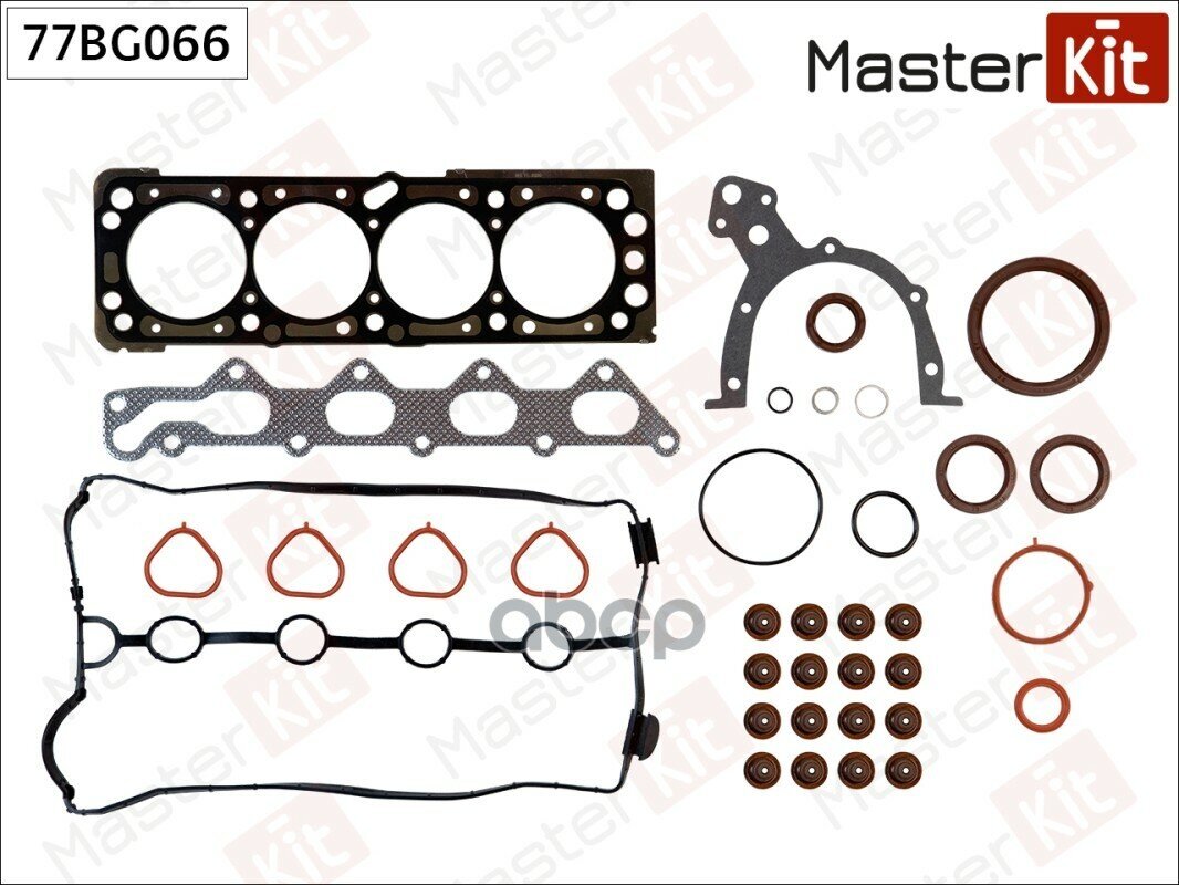 Комплект Прокладок Двигателя MasterKit арт. 77BG066