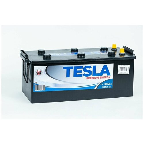 Аккумулятор TESLA PREMIUM ENERGY 190.3 оп 190 Ач 1250 А конус