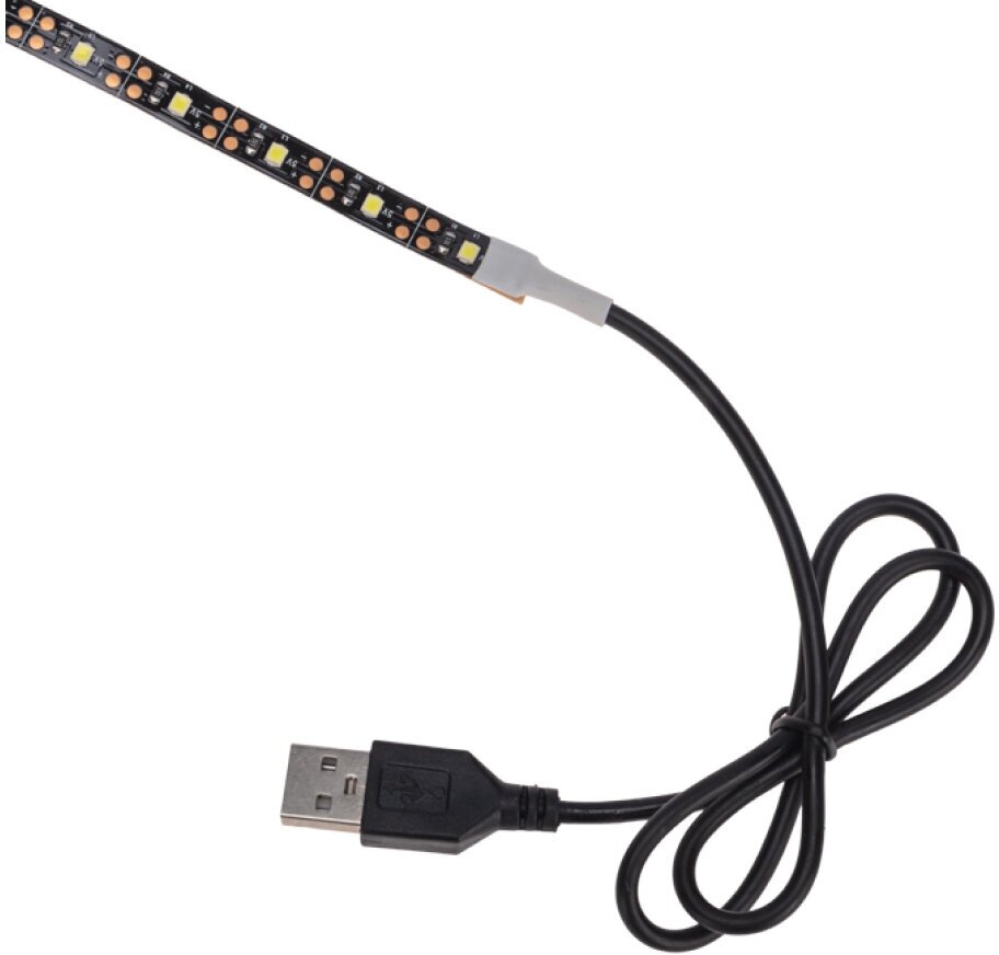 LED-лента с USB-коннектором 60 LED/м 3 м белый 6500K - фотография № 5