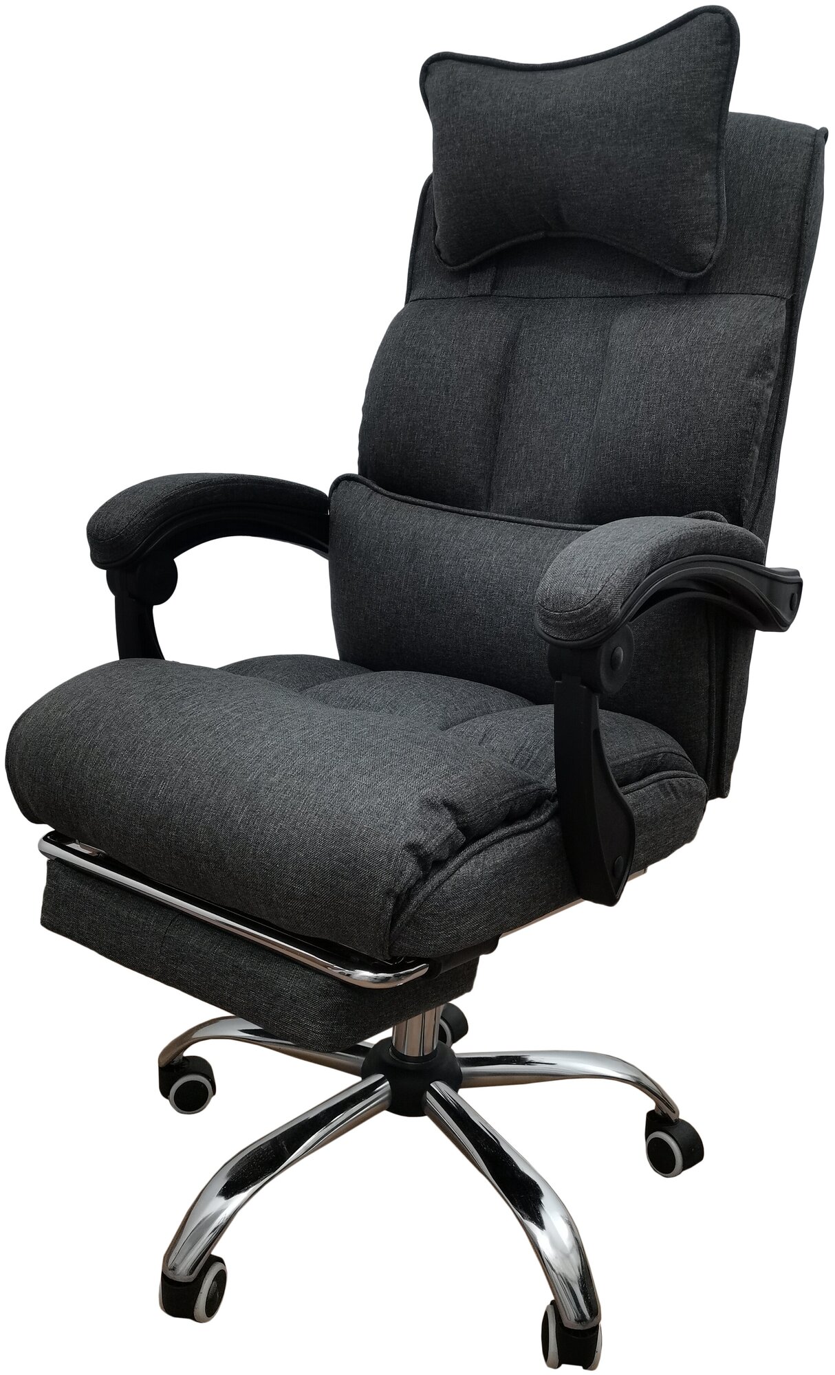 Кресло офисное компьютерное Molle-303F Gray - фотография № 1