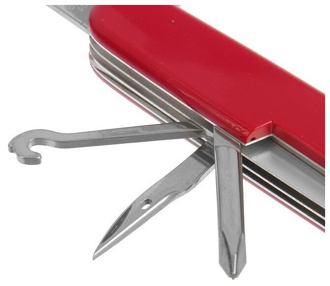 Нож перочинный Victorinox Super Tinker (1.4703) 91мм 14функций красный карт.коробка - фото №17