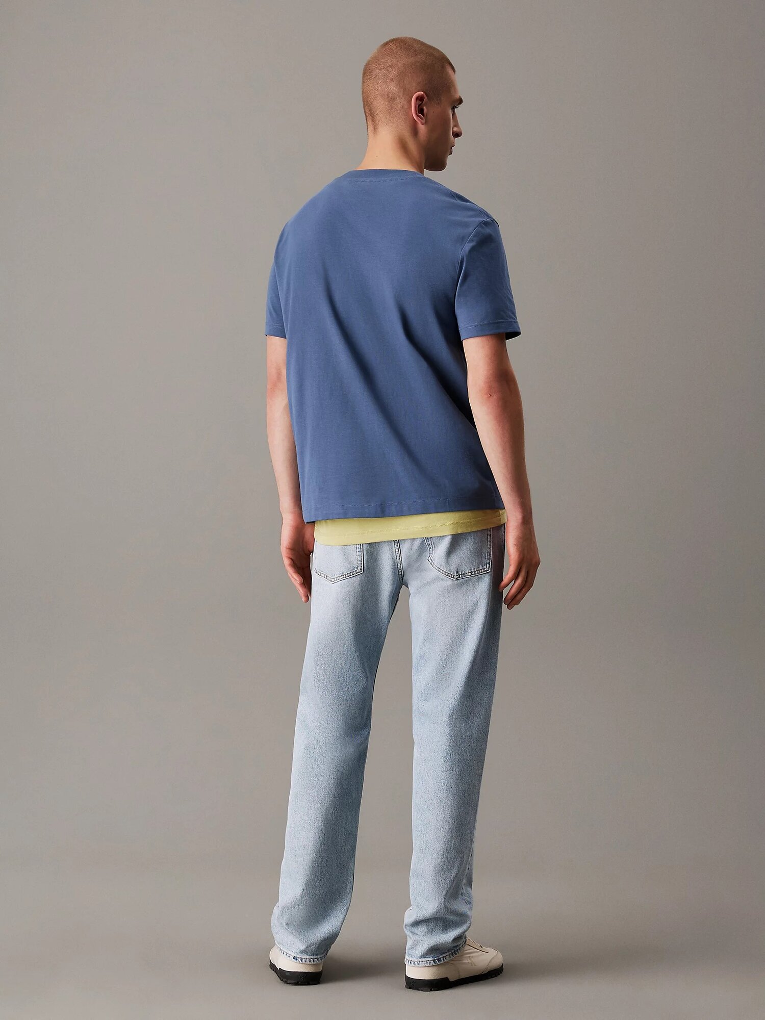 Футболка Calvin Klein Jeans, размер L, cиний — фото 1