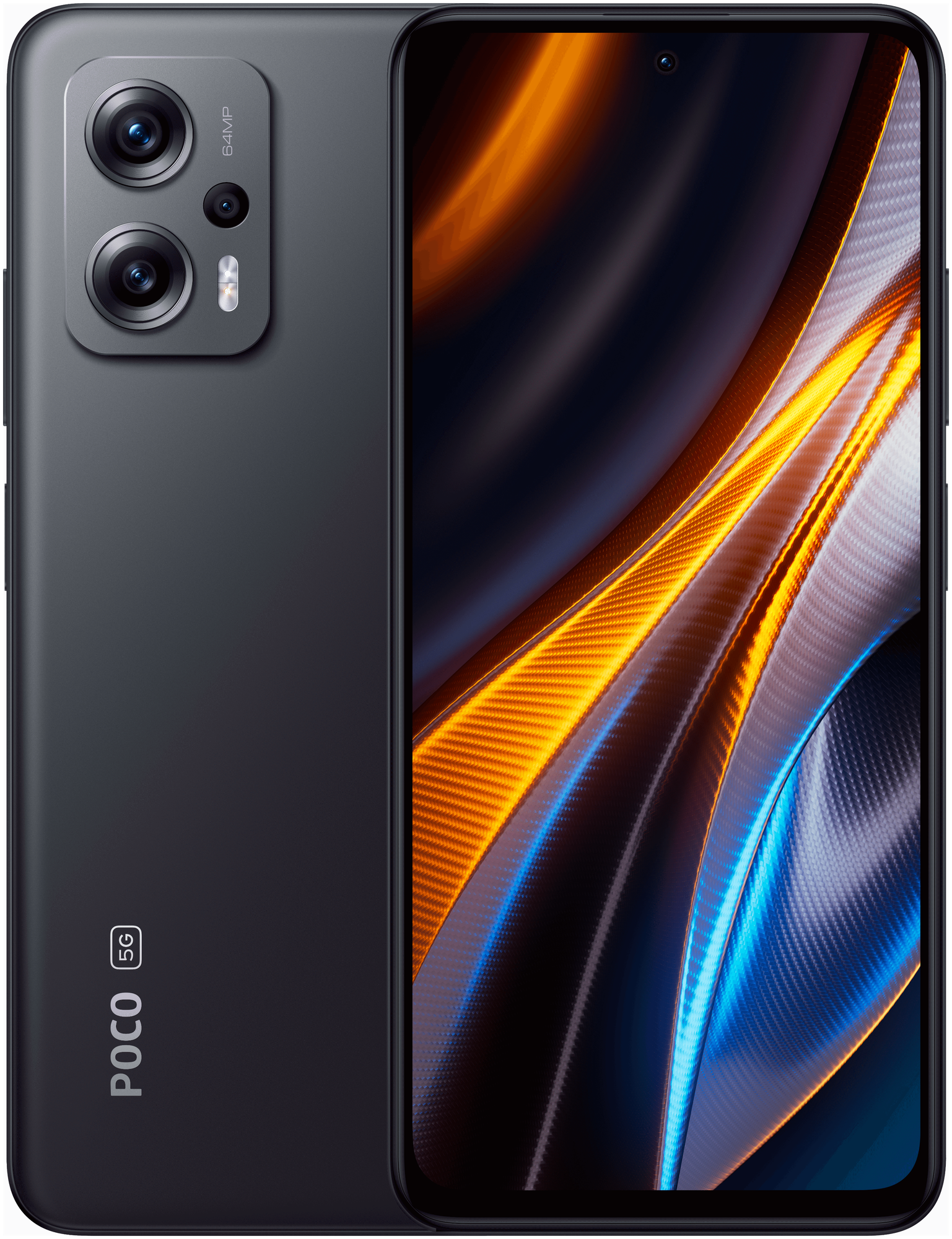 POCO X4 GT Black (22041216G), 6.6" 20:9 2460 x 1080 пикселей, 4x2.85 ГГЦ Cortex-A76 + 4x2.0 ГГц Cortex-A55, 8 Core, 8 GB, 256 GB, 64 МП+ 8МП + 2МП/16Mpix, 2 Sim, 2G, 3G, LTE, 5.3, WiFi 802.11 a/b/g/n/ac/ax, NFC, A-GPS, GALILEO, BEIDOU, GLONASS, GPS, Type-