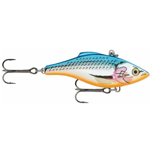 rapala воблер rapala rattlin длина мм 80 вес гр 22 s Воблер Rapala Rattlin' RNR08-SB, 80 мм, 22 г