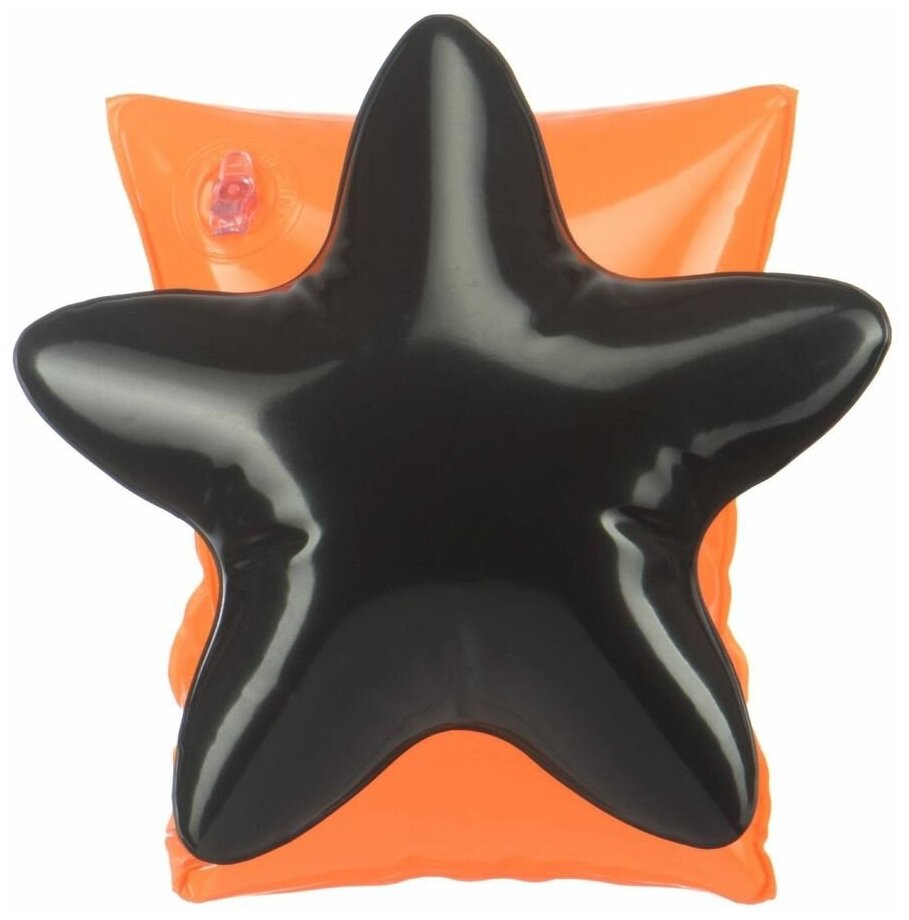 Нарукавники для плавания Happy Baby Orange&Black - фото №17