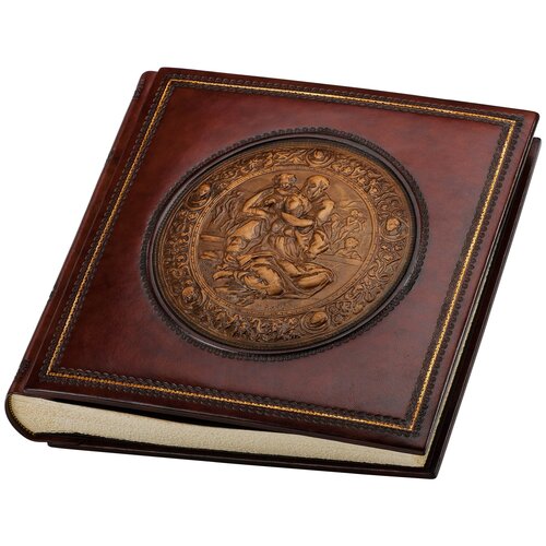 Фотоальбом FLORENTIA Tondo Donni, 30x30 см, кожа, 50 листов, Италия.