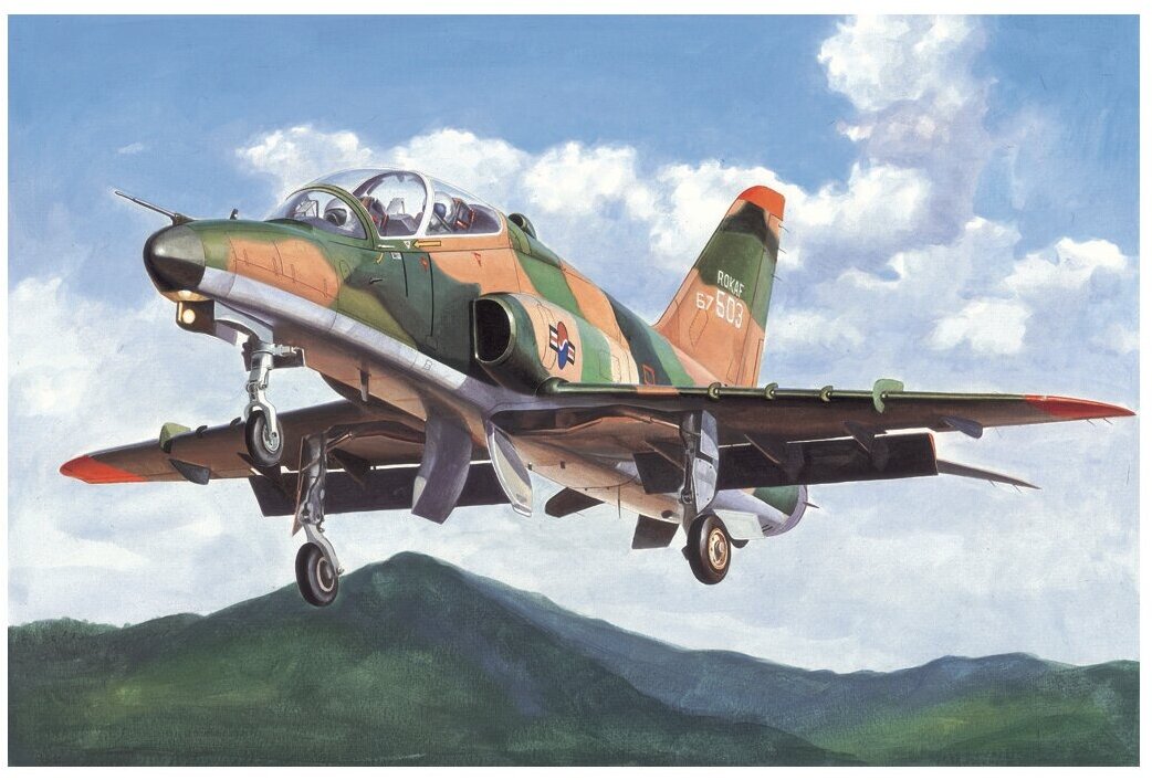 81734 HobbyBoss Учебно-тренировочный самолёт Hawk T MK.67 (1:48)