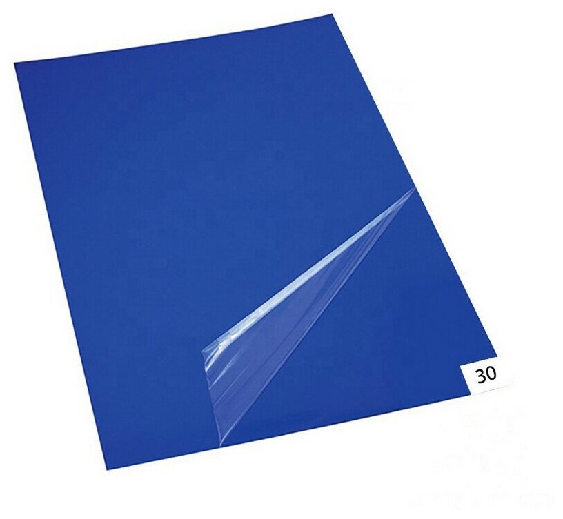 фото Коврик многослойный антибактериальный липкий 45х90см 30 листов 10шт/уп