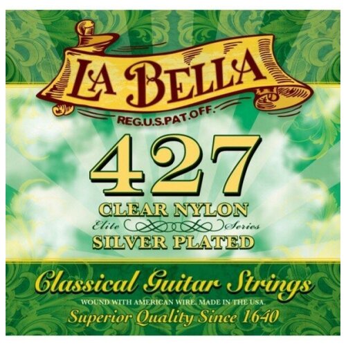 струны для классической гитары la bella 427 elite Струны для классической гитары La Bella 427 Elite 29-41