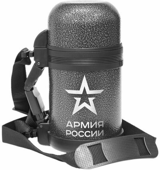 Термос Армия России by Thermos "армейский" из нержавеющей стали универсальный 0,8 л . - фотография № 8