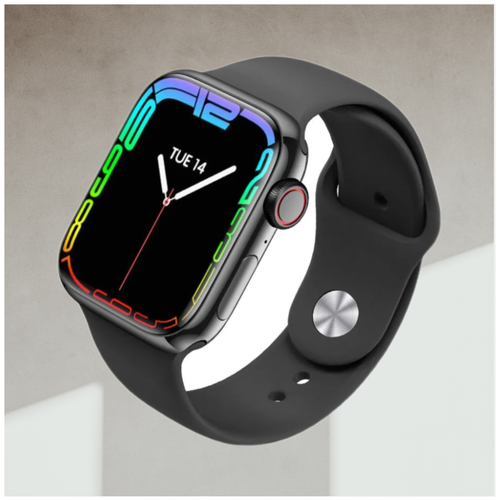 Smart Watch GUM-WY68+PLUS | черные | NEW 2023 | MAX Functional | Умный помощник, голосовое управление звонками | Bluetooth, NFC, GPS, Wi-Fi |