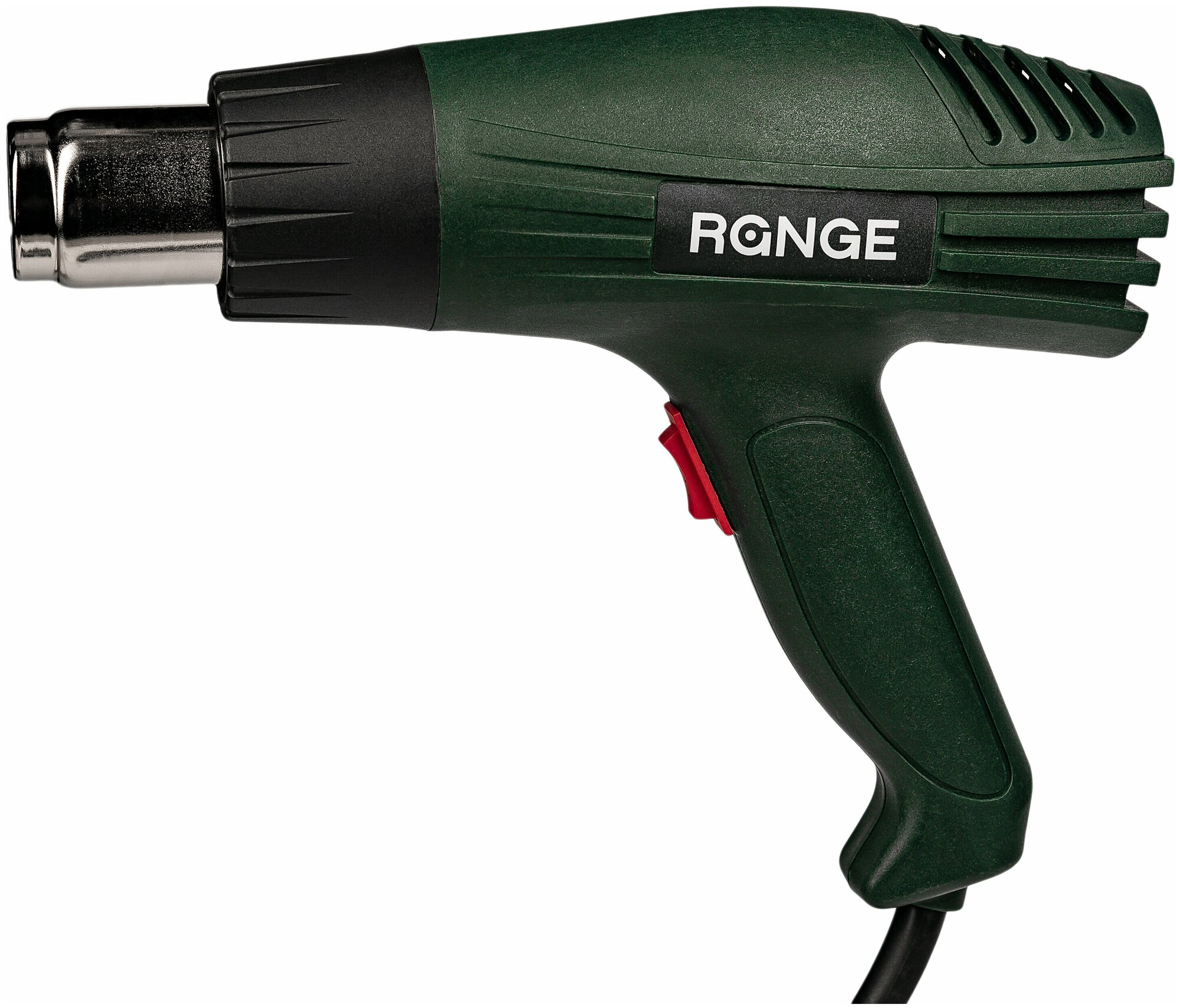 Фен строительный Range RHG2000-A, 4 насадки, 2000 Вт, 2 режима