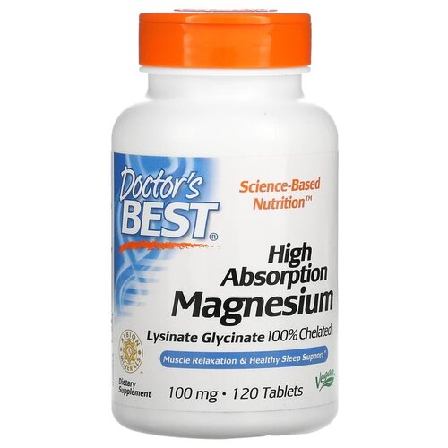 High Absorption Magnesium таб., 100 мг, 207 г, 120 шт.