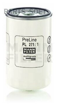 Фильтр топливный MANN-FILTER / арт. PL2711 - (1 шт)