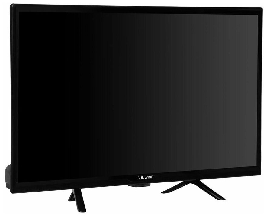 24" Телевизор SunWind SUN-LED24XS10, HD, черный, смарт ТВ, Салют ТВ