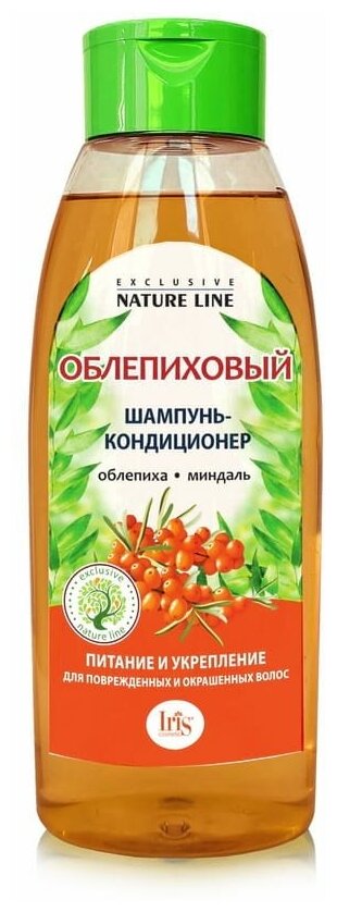 IRIS Exclusive Nature Line Шампунь-кондиционер Облепиховый, 500 мл