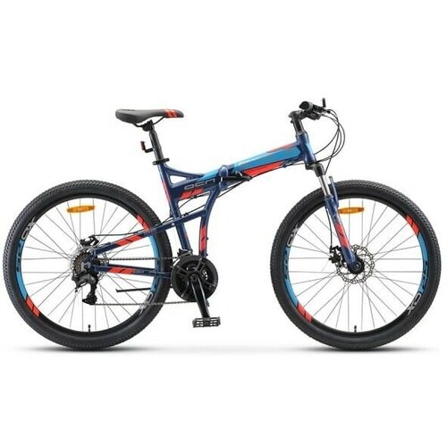 Велосипед взрослый STELS Pilot-950 MD 26 V011 Тёмно-синий LU094028LU08457119 3203000₽