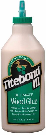 Клей для дерева влагостойкий Titebond III Ultimate Wood Glue 946мл Titebond 1415