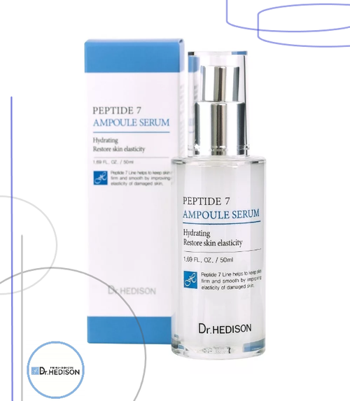 Омолаживающая сыворотка с пептидами Dr.Hedison Ampoule Serum Peptide 7, 50 мл