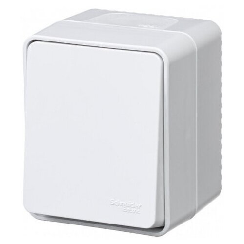 Выключатель Systeme Electric (schneider Electric) SCHNEIDER ELECTRIC AtlasDesign PROFI IP54 О/У 1-клавишный 10 АХ, Белый