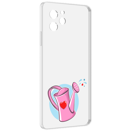 Чехол MyPads Лейка любви 14 февраля для Huawei Nova Y61 / Huawei Enjoy 50z задняя-панель-накладка-бампер