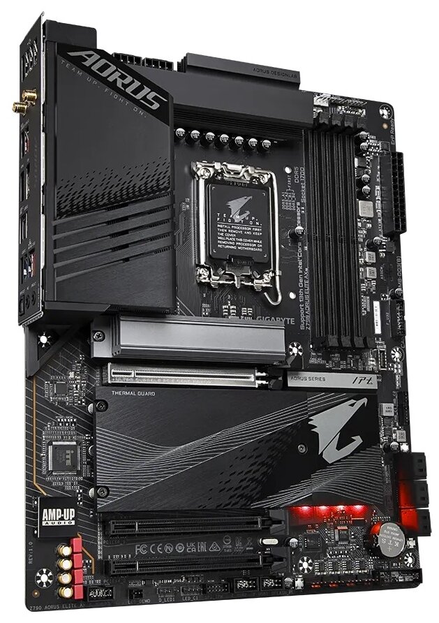 Материнская плата Gigabyte Z790 AORUS ELITE AX, Soc-1700, Intel Z790, ATX - фото №4